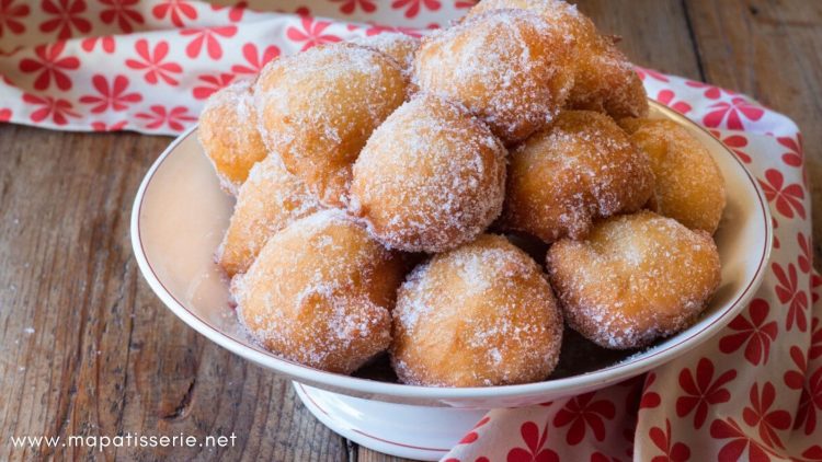 Beignets sucrés de pomme de terre