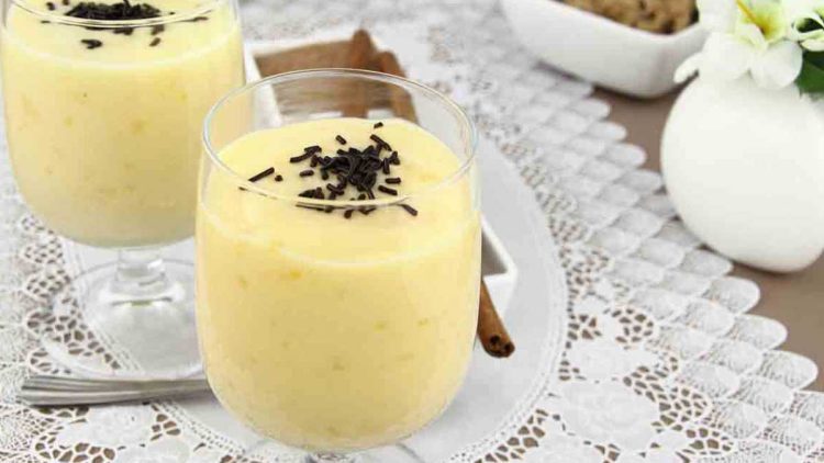 Crème pâtissière à la poire