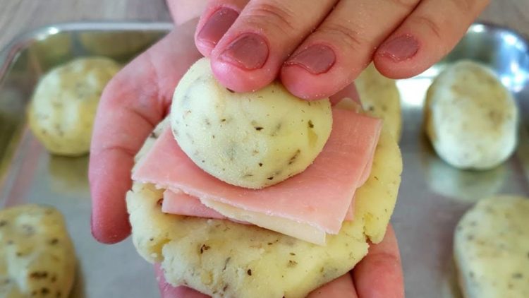 croquettes express de pomme de terre au jambon