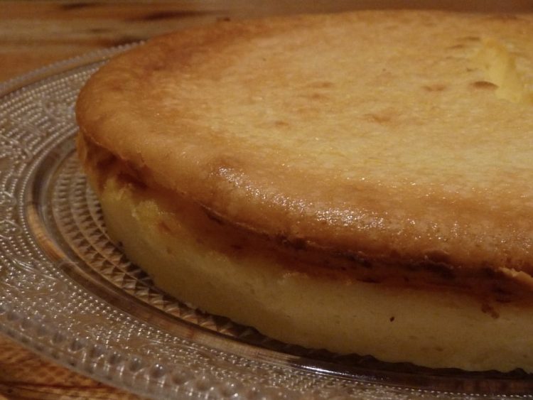 Gâteau aérien au fromage blanc