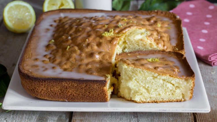 Gâteau au citron à l'eau