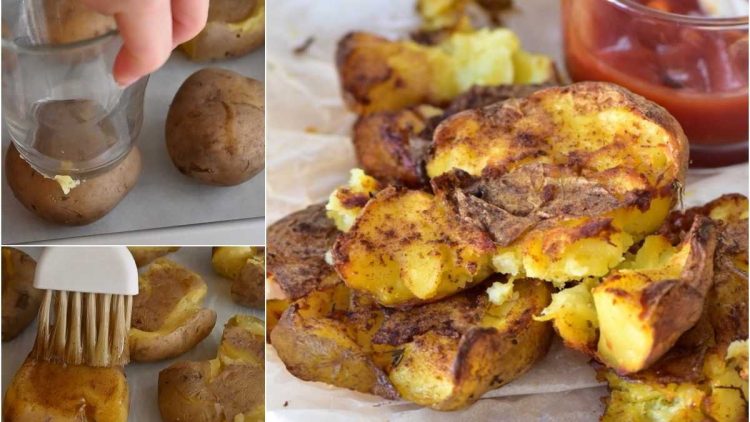 Pommes de terre écrasées