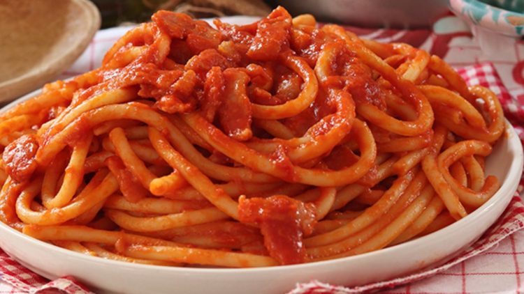 spaghetti à l’amatriciana