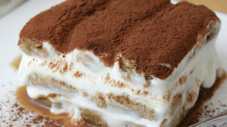 Tiramisu léger au yaourt