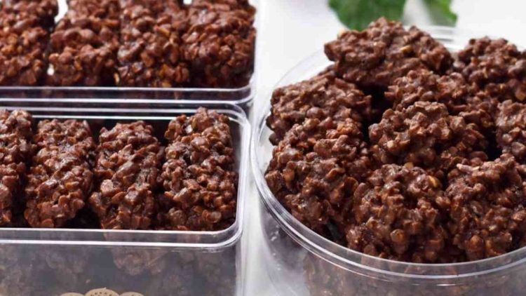 bouchées aux cacahuètes et au chocolat