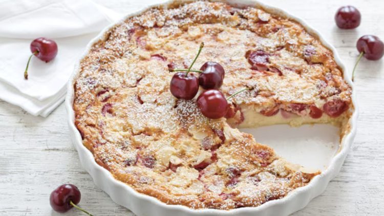 clafoutis aux cerises et amandes