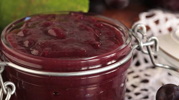 confiture de raisins rouges