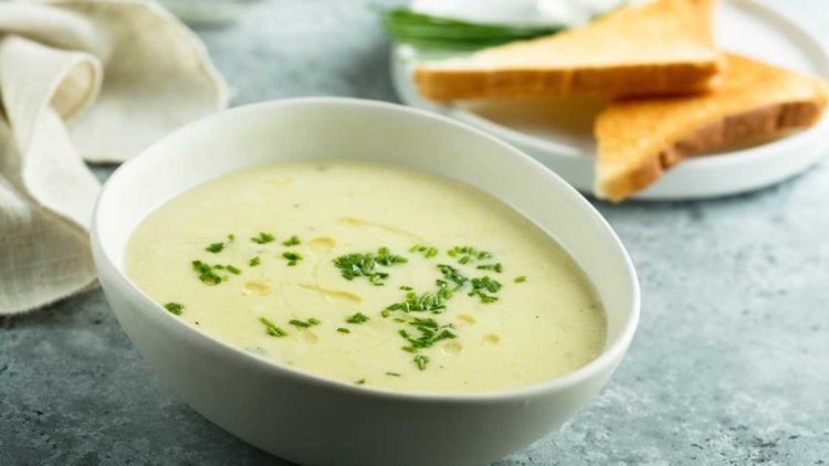 crème d'asperges blanches