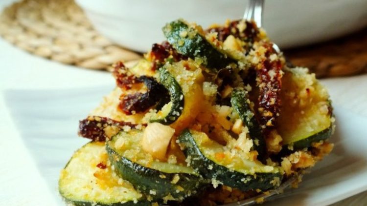 crumble de courgettes