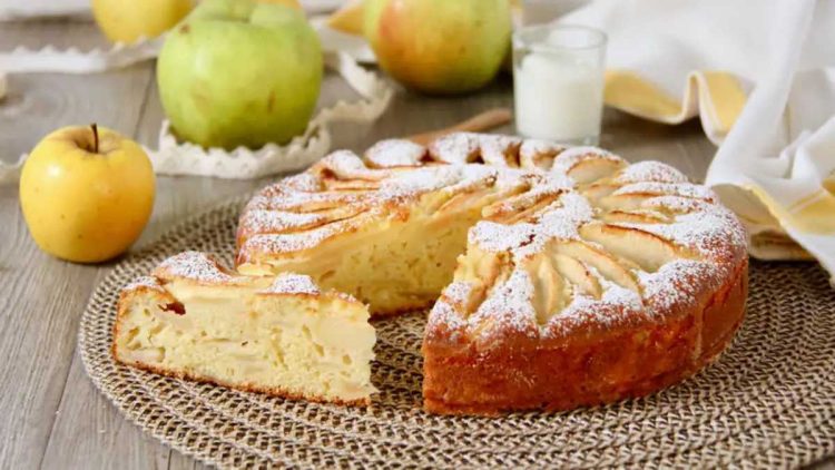 Gâteau au yaourt aux pommes Cyril Lignac