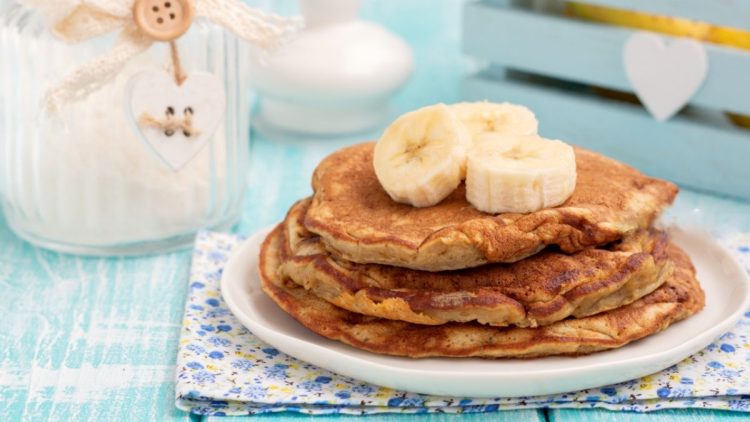 pancakes à la banane