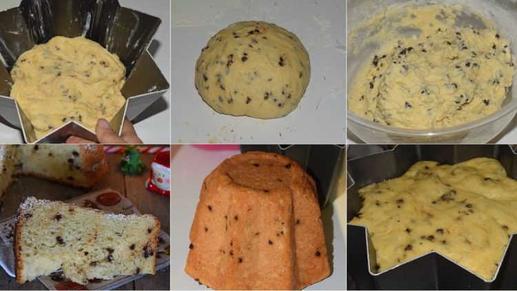Pandoro facile avec pâte faite main