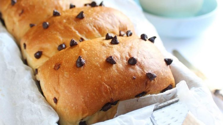 Brioche filante aux pépites de chocolat