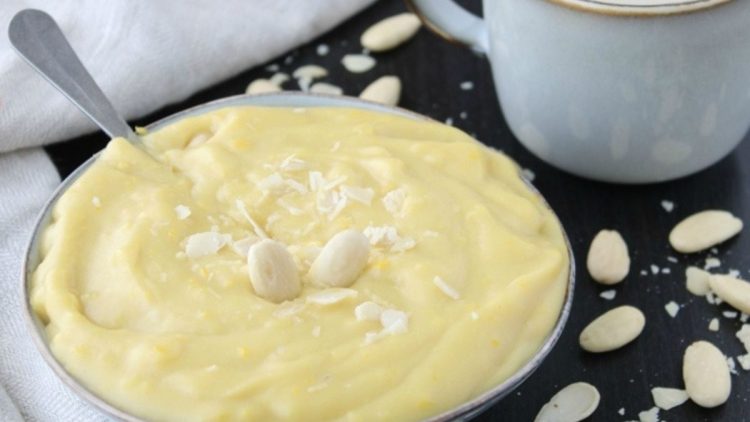 crème pâtissière au lait d'amande