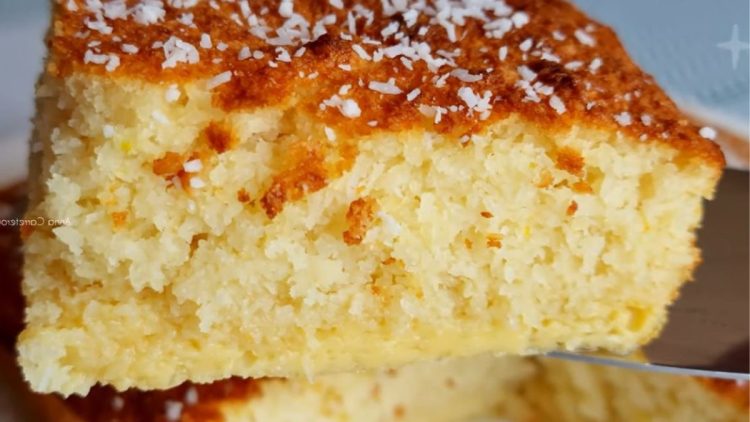 gâteau à la noix de coco et à l'orange