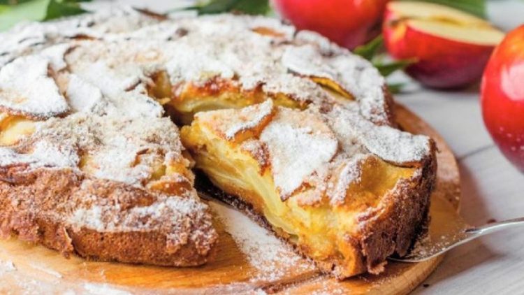Gâteau aux pommes du boulanger