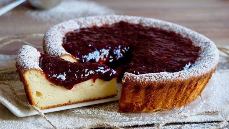 Gâteau crémeux sans farine