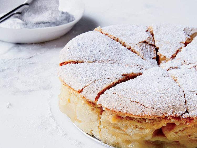 Gâteau fondant aux pommes préféré