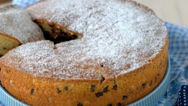 gâteau moelleux a mascarpone et pépites de chocolat