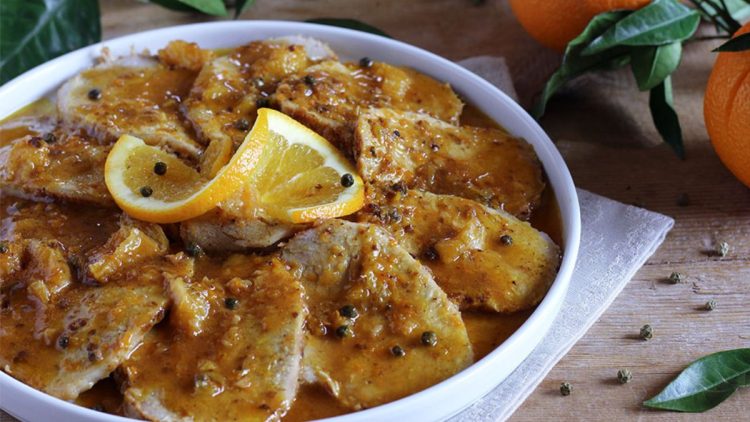 longe de porc à l’orange