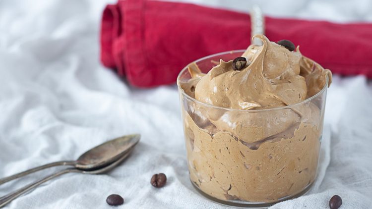 mousse de café à l’eau