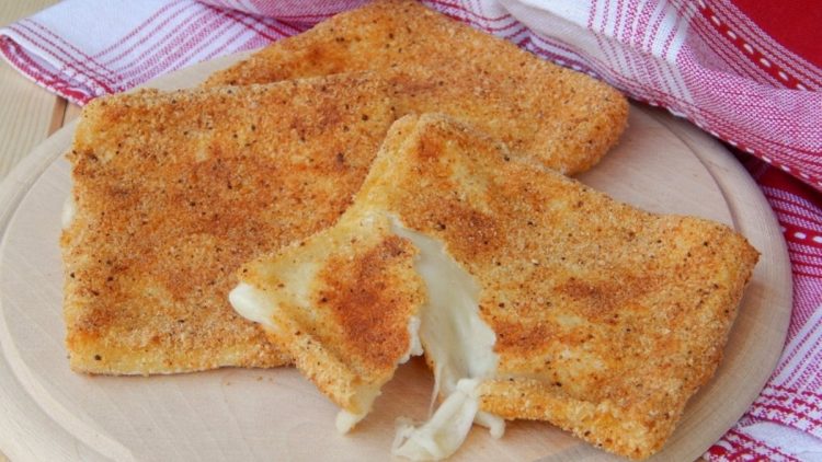 Mozzarella in carrozza au four