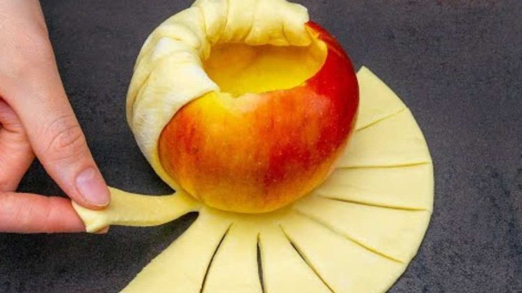 pomme feuilletée
