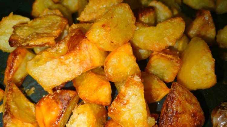 pommes de terre au four croustillantes au parmesan