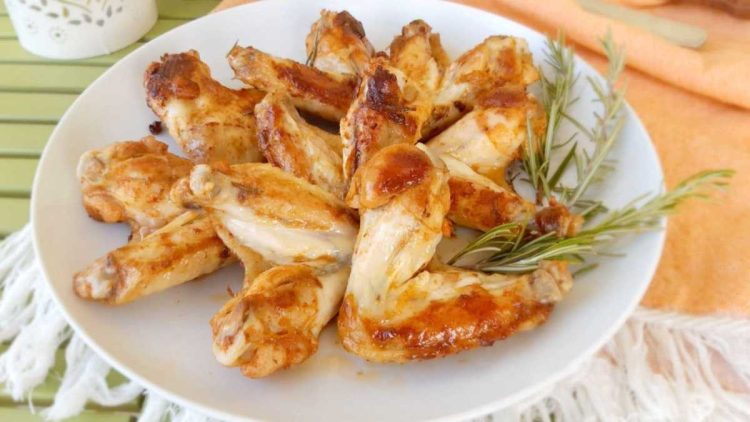 Ailes de poulet à la poêle