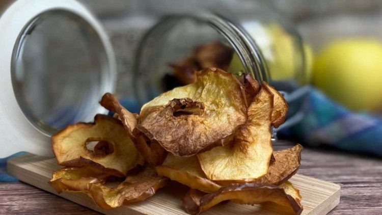 chips de pomme sans sucre ajouté