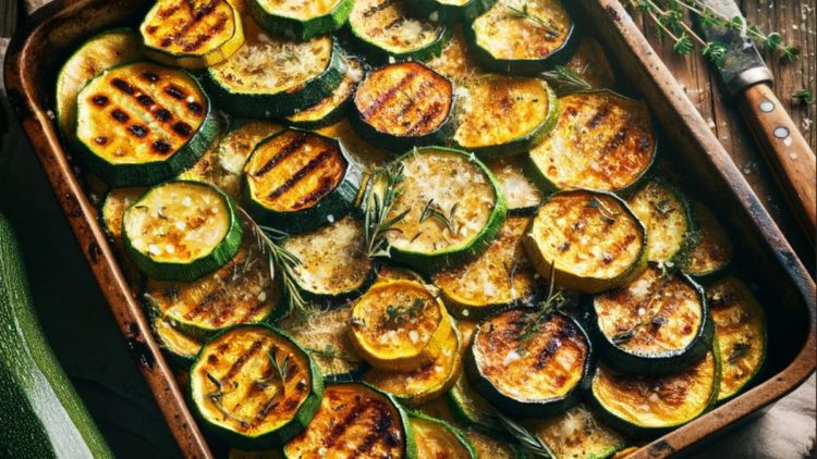 courgettes grillées au four
