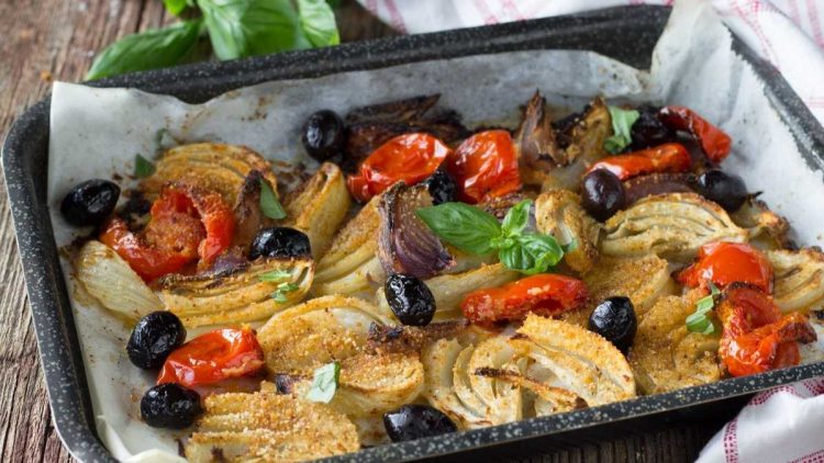 Fenouil gratiné au four à la méditerranéenne