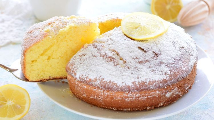 gâteau moelleux au citron sans lactose