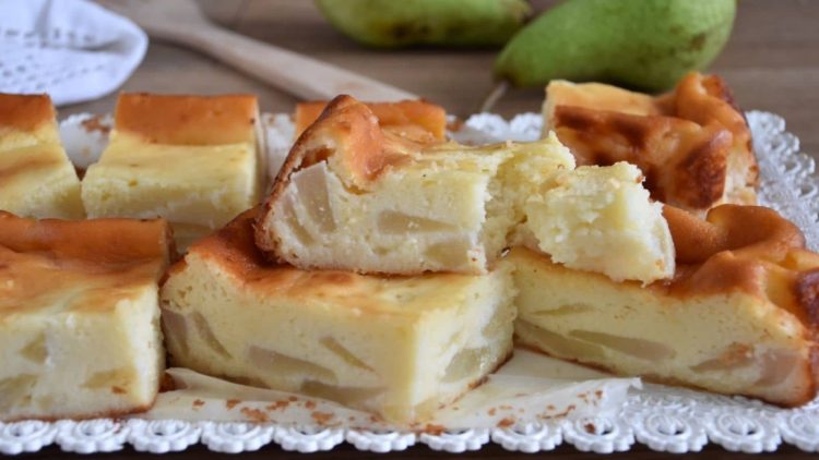 Gâteau poires mascarpone