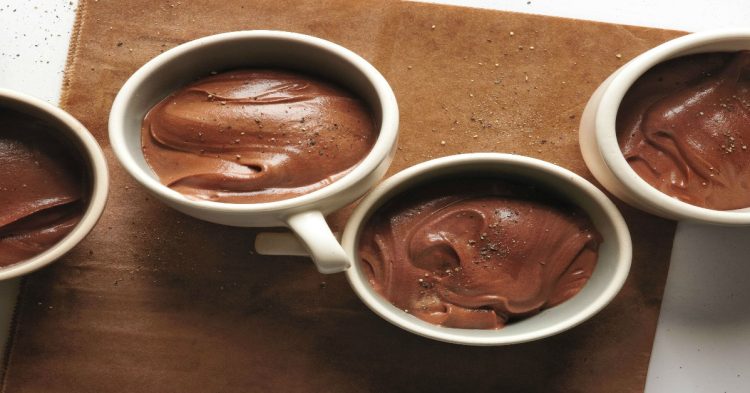 Mousse au chocolat onctueuse