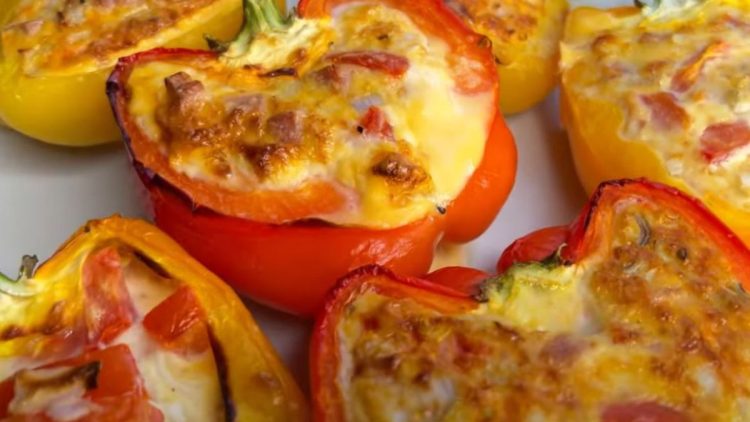poivrons farcis au jambon