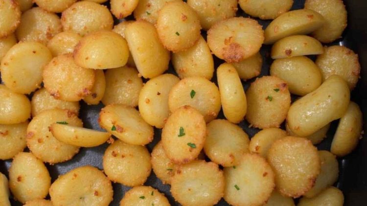 Pommes de terre croustillantes au parmesan
