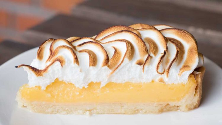 Tarte au citron meringuée