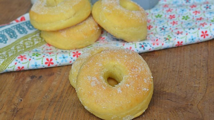 Beignets au mascarpone cuits au four