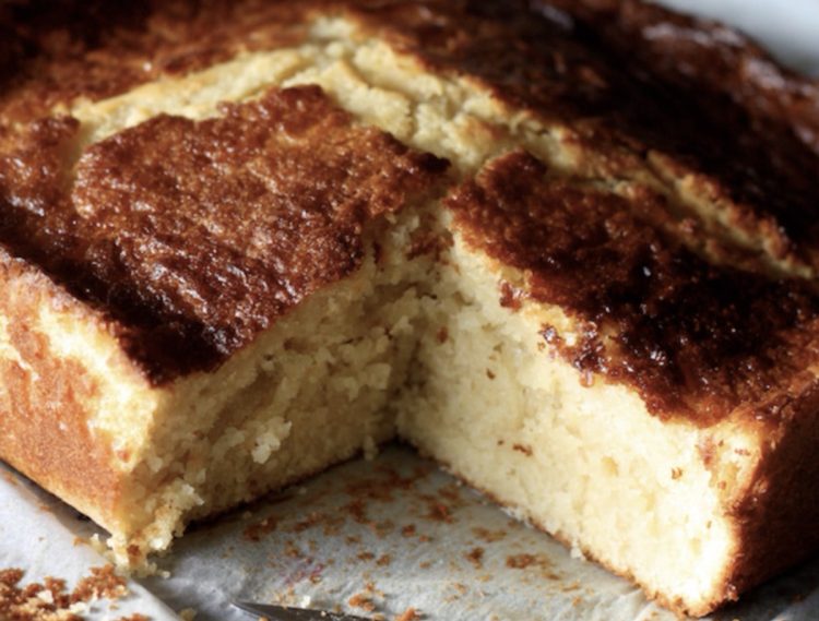 Gâteau au lait semoule yaourt citron