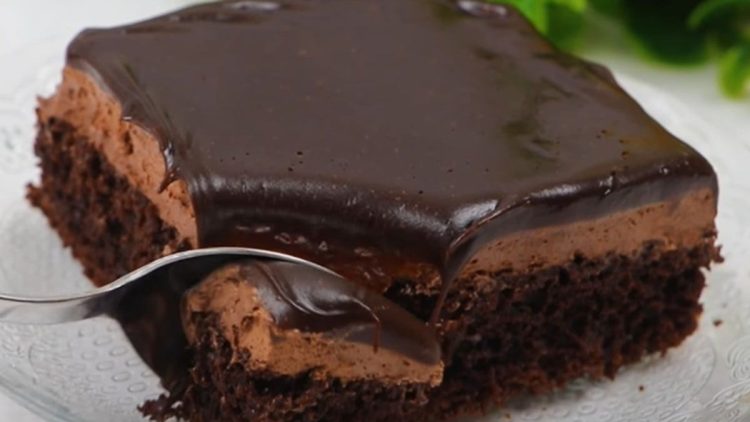 gâteau fondant au chocolat 8 cuillères  