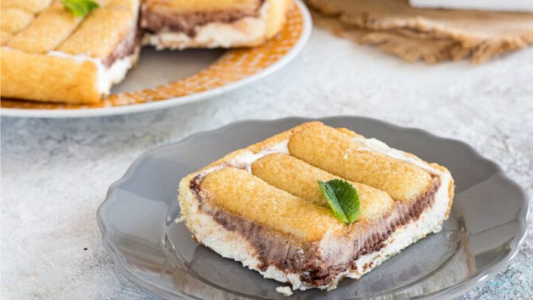 gâteau froid aux pavesini et Nutella