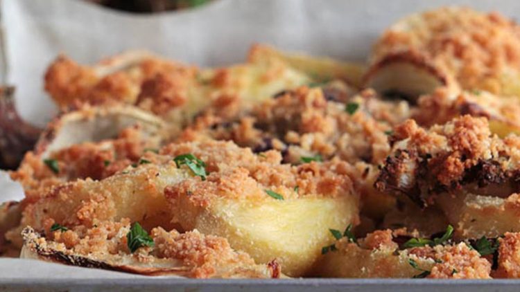 gratin de pommes de terre oignons et fenouil