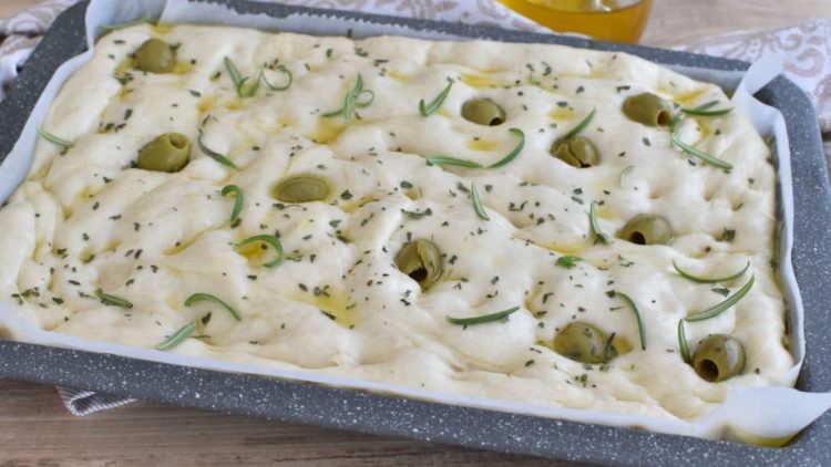 Pâte à fougasse moelleuse