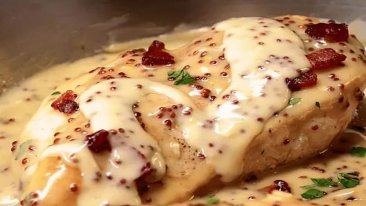 Poulet en sauce miel