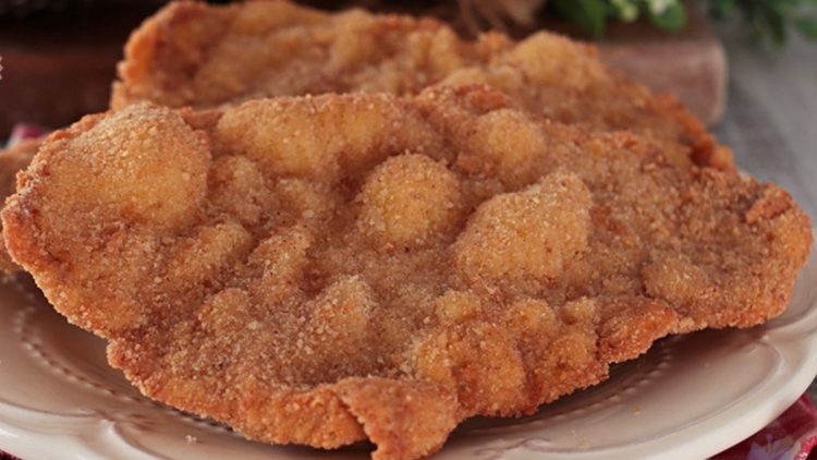 escalopes de veau panées