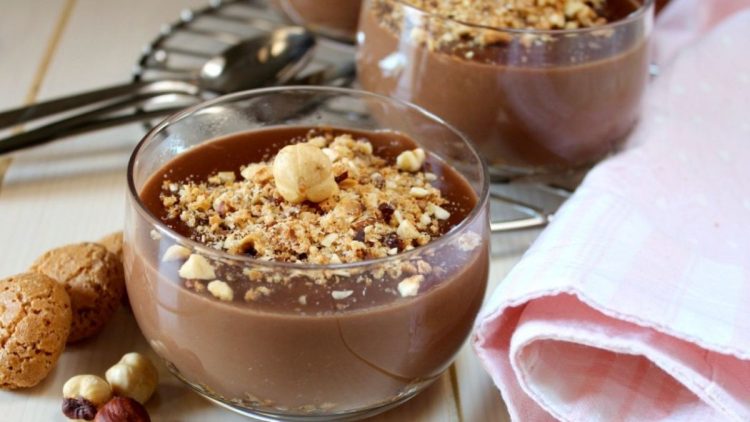 flan au chocolat  