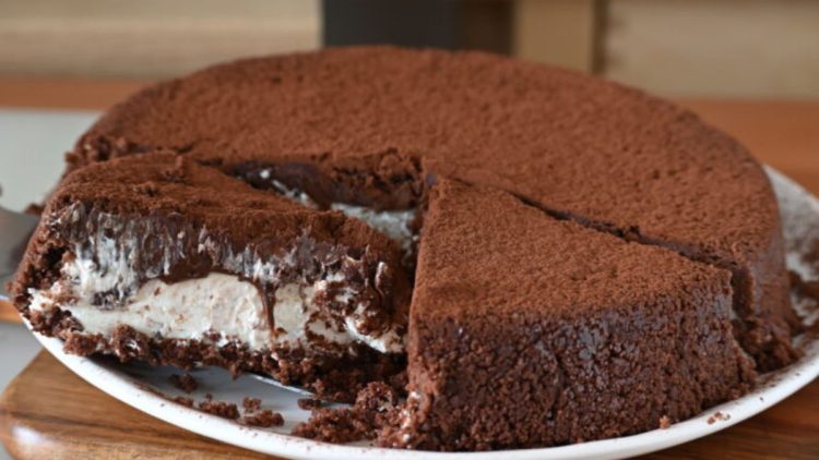 gâteau froid à la noix de coco et au Nutella