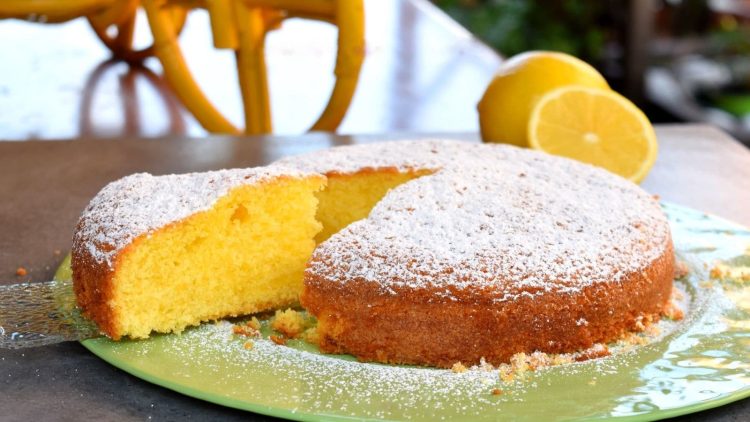 Gâteau nuage au citron