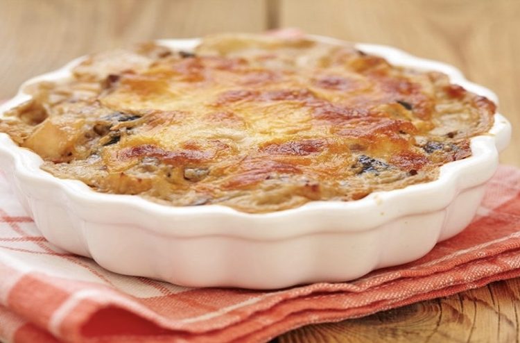 Gratin de crabe avec ses st jacques